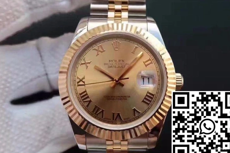 Datejust Gold 41mm Wrapped 126333-007 Rolex Dial 0817